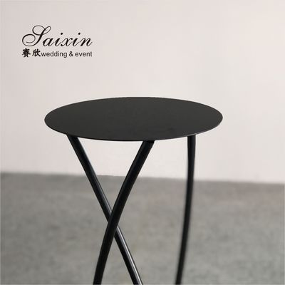 ZT-547W Factory wholesale Wedding centerpieces white metal flower stand