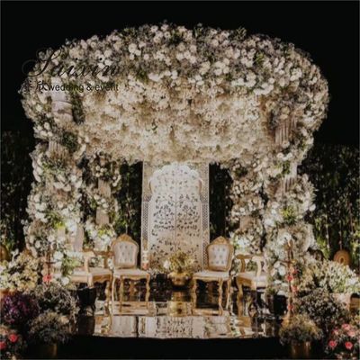 Wedding Mandap Backdrop Telescopic Adjustable Wedding Centerpiece Backdrop Frame Pipe Stands
