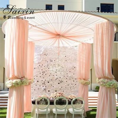 Wedding Mandap Backdrop Telescopic Adjustable Wedding Centerpiece Backdrop Frame Pipe Stands