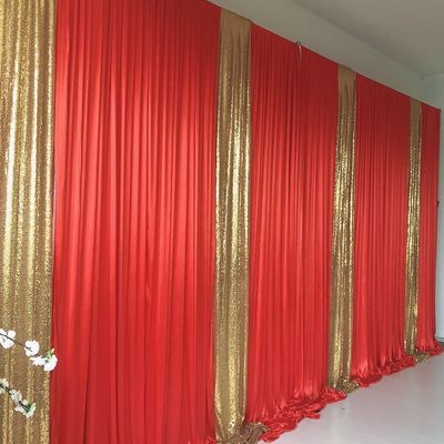 New Design Wedding Backdrop Party Decoration Curtains Cross Valance High Quality Wedding Backdrop