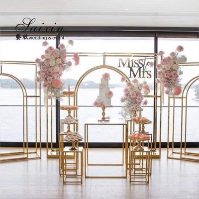 Birthday Decoration Backdrop With Flowers Party Supplies Frame Standing Hall Furniture 120cm