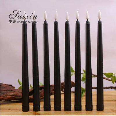 LED Taper Wedding Candles Centerpieces Decoration Remote Control Long