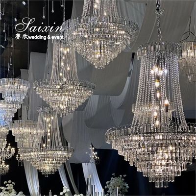 SX-CH237 Venta caliente de candelabros de cristal K9 baratos para accesorios de bodas Decoración de eventos